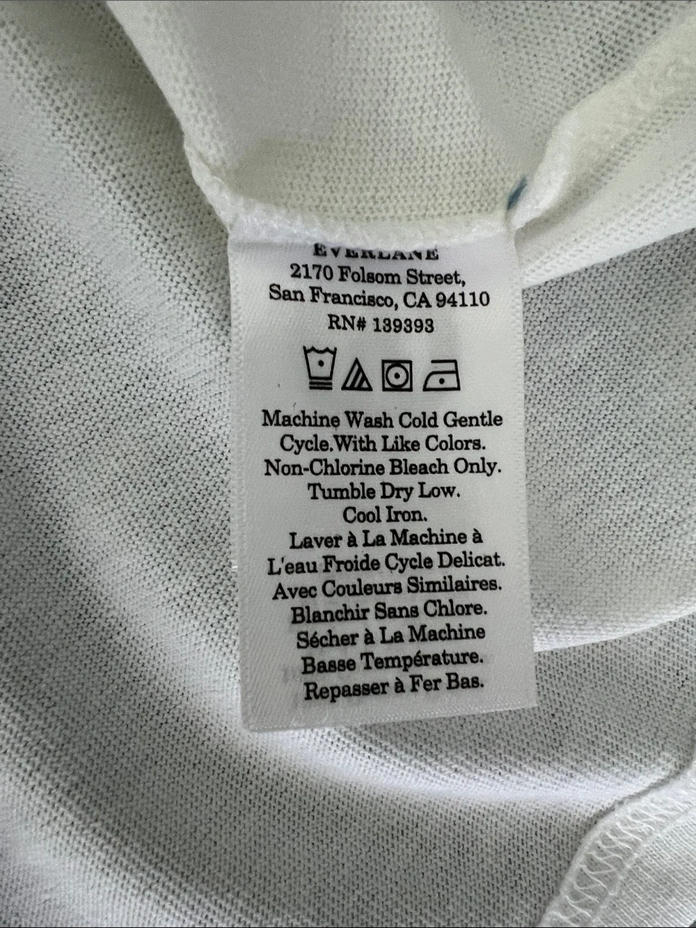 New Everlane THE PREMIUM-WEIGHT CREW Uniform in White Size XS - Picture 7 of 11